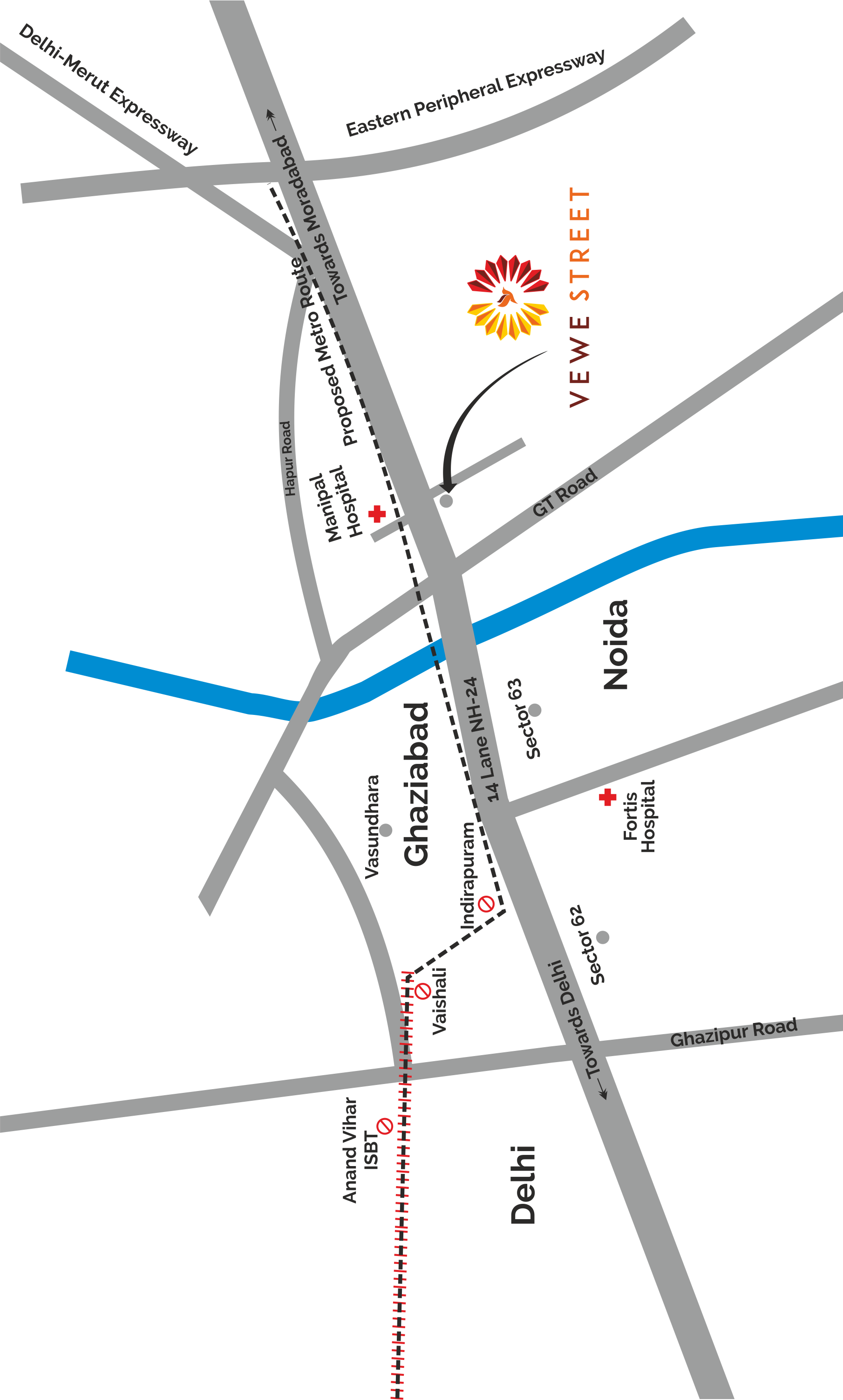 VeWe Street Vertex — NH-24 location